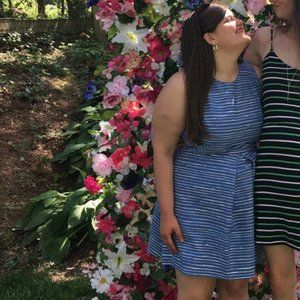 Gap Fit and Flare Dress-Size 14